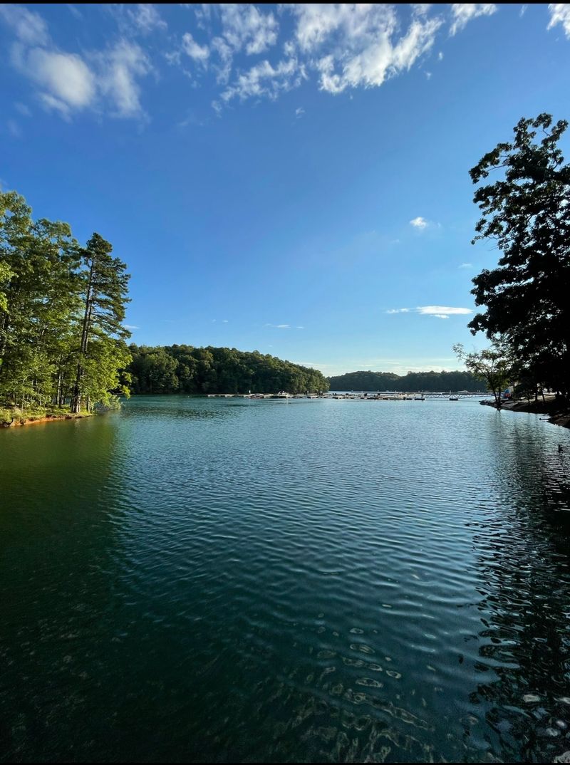 Fishing Gives The Quieter Water Plenty Of Action