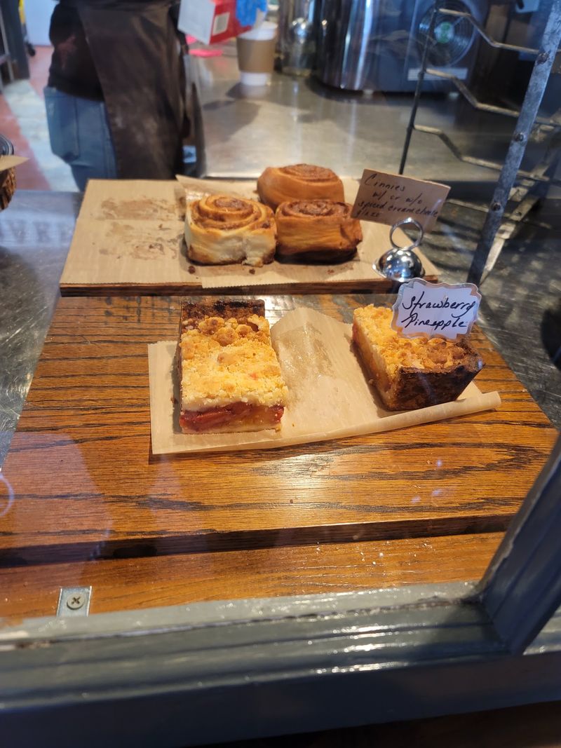 Palm-Sized Cinnamon Rolls and Their Famous Spread