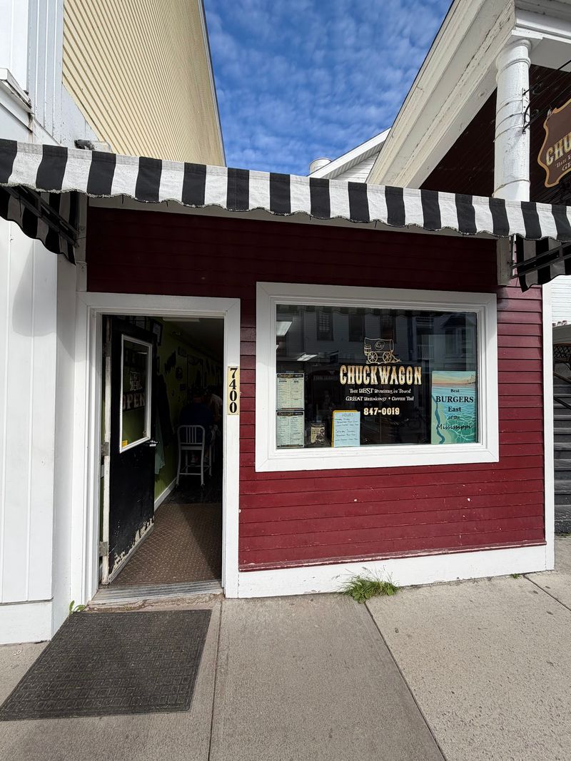 Main Street Puts The Chuckwagon Right Across From The Ferry Dock