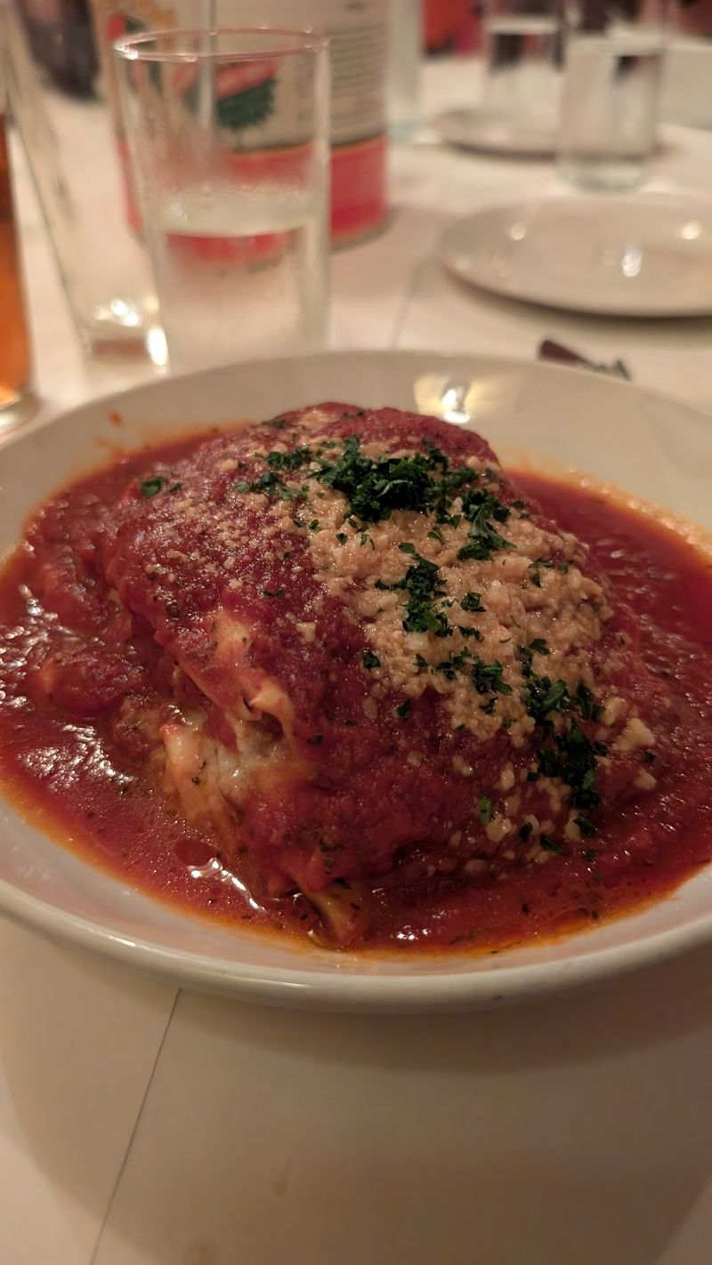 Gnocchi And Lasagna Keep The Plates Firmly Hearty