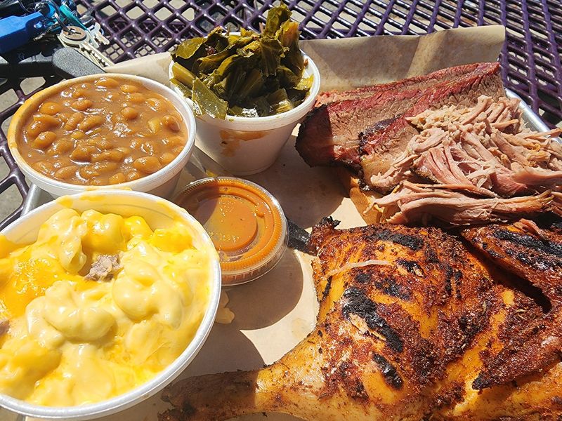 The Side Menu Covers More Than One Kind Of Southern Staple