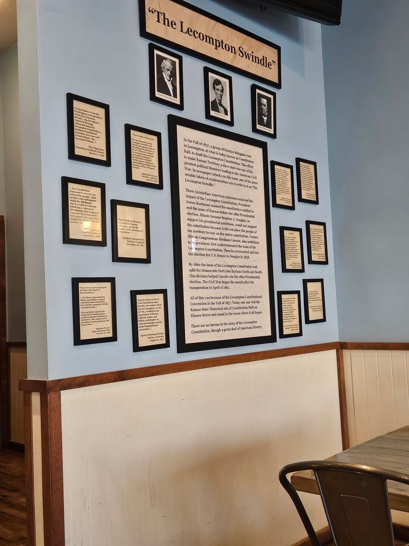 Walls Loaded With Local History