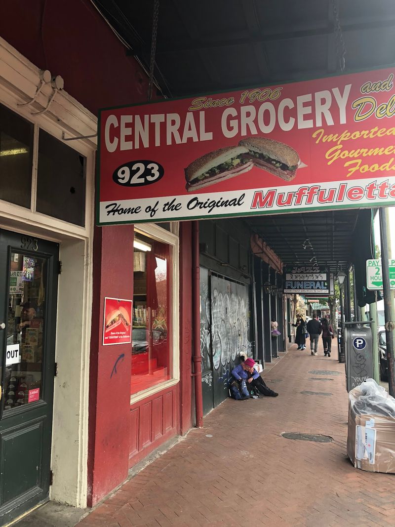 Decatur Street Delivers You To The Red Storefront