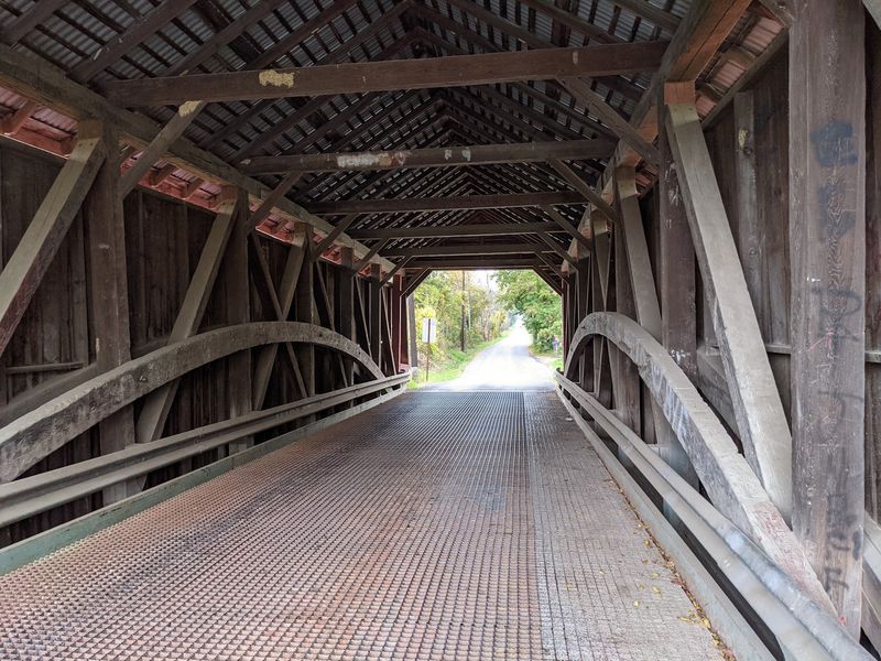 The Burr Arch Truss Does The Heavy Lifting