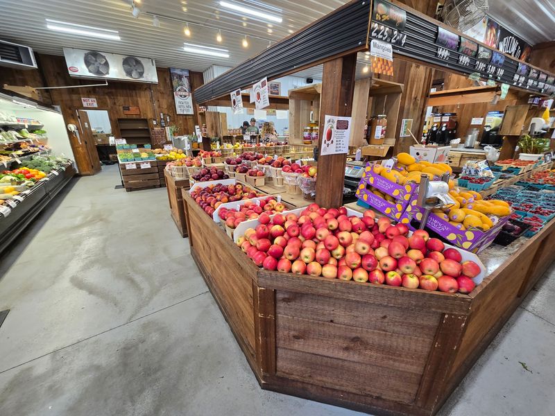 The Bounty of the Farm Market Shelves