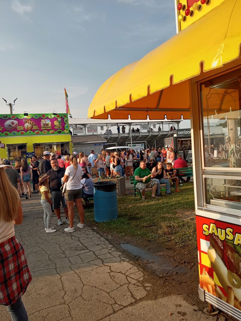 Attendance And A Large Fairgrounds Keep The Event Moving
