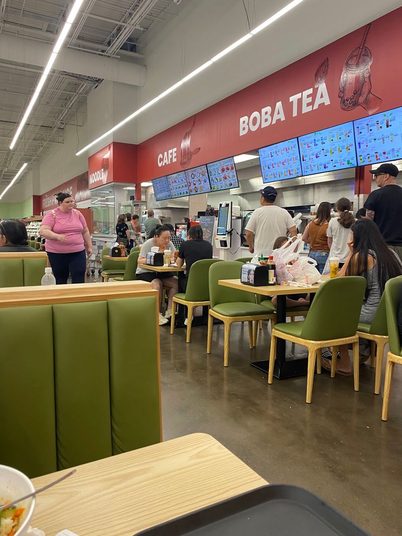 The Food Court Right Inside The Doors