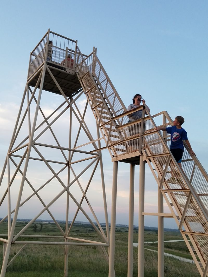 The Observation Tower Is Currently Awaiting Its Replacement