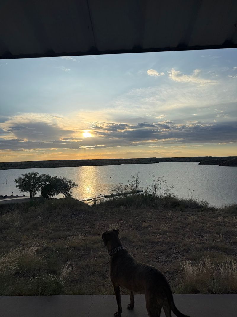 Sunsets Turn The Lake Into The Main Attraction