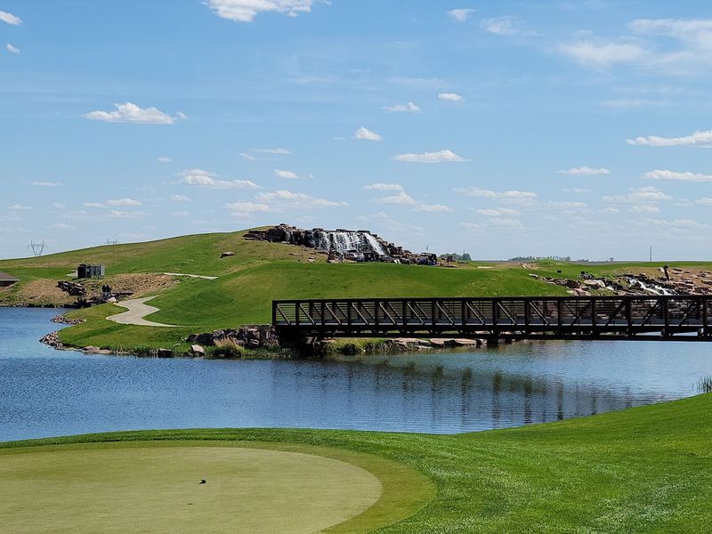 Golf With A Waterfall View