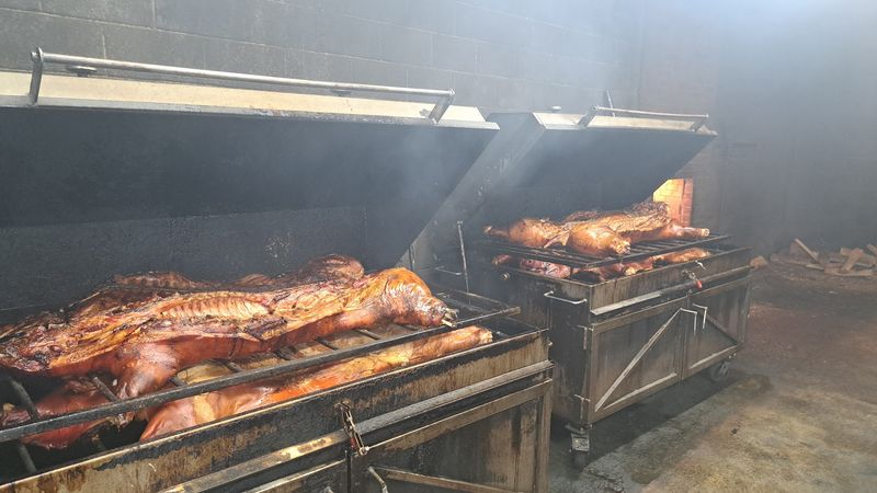 Whole Hog Cooked The Traditional Way
