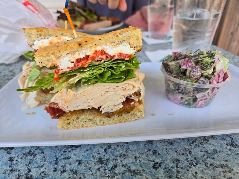 Sandwiches Stacked and Named for Fun