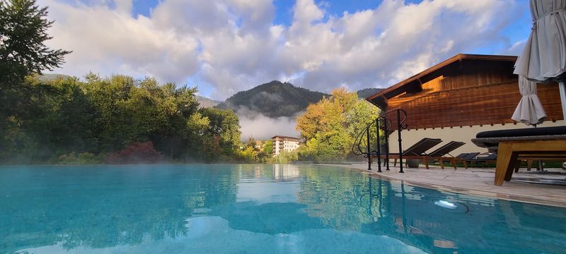 The Swim-Out Pool Brings Fresh Air Into The Soak