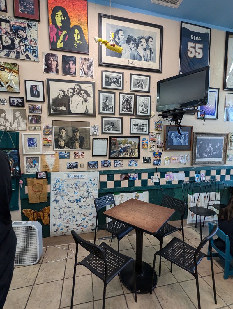 Old-School Charm and Beatles Memorabilia
