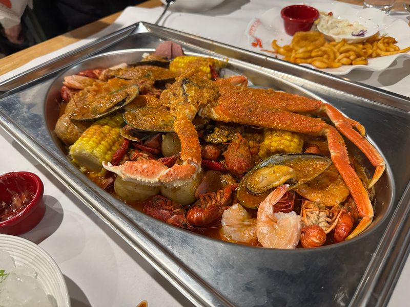 Dungeness And Snow Crab Give The Buffet Its Unlimited Centerpiece