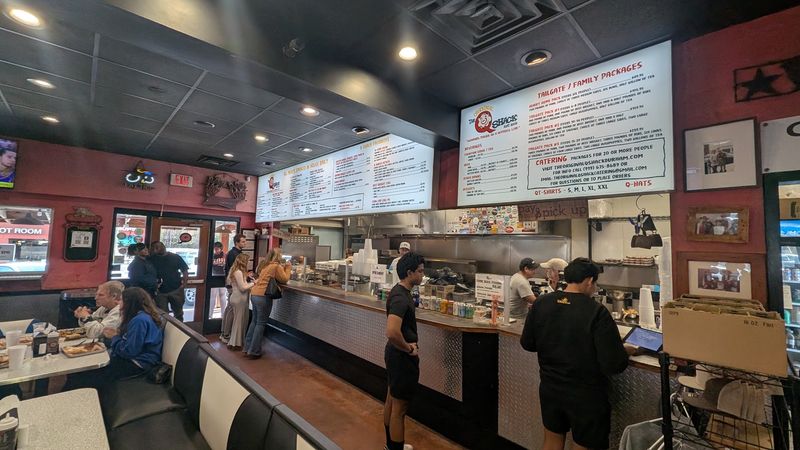 Cafeteria-Style Ordering With Meat Carved Before Your Eyes