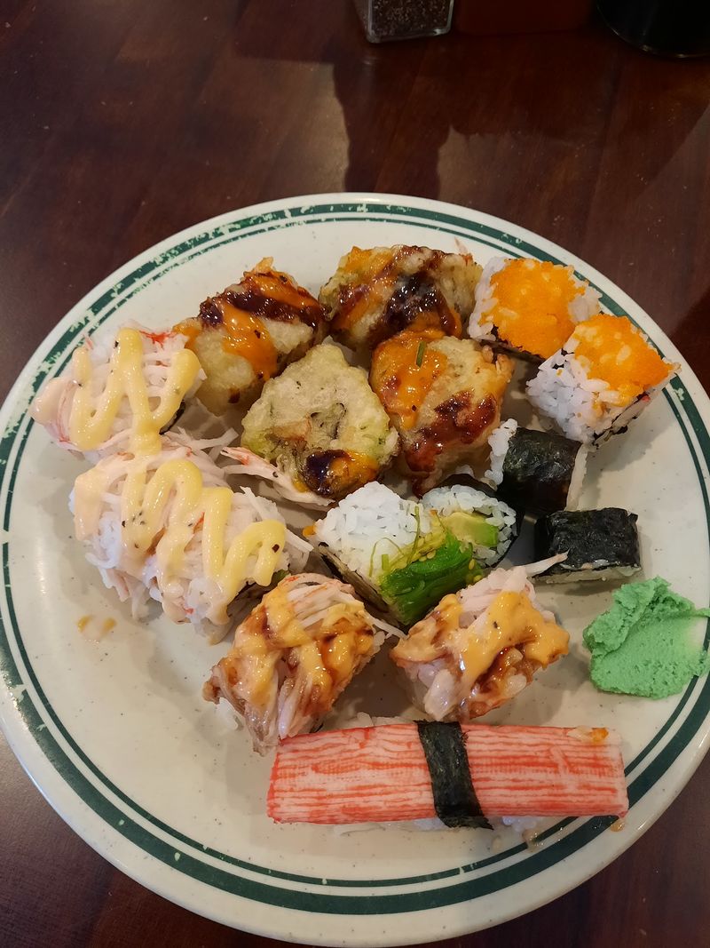 Sushi And Nigiri Give The Buffet A Cooler Side