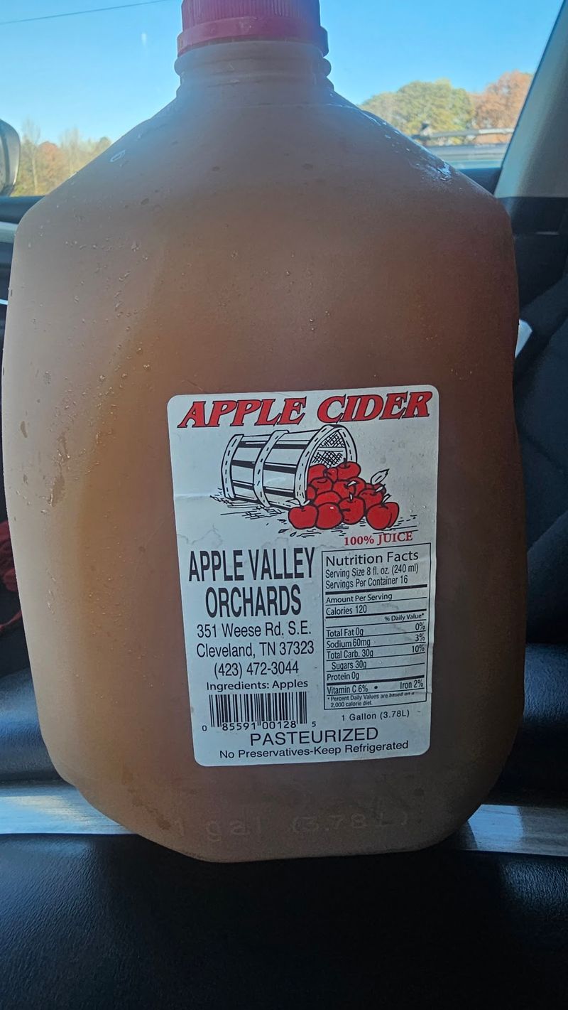 Fresh Cider Has Been Part Of Apple Valley Since 1978