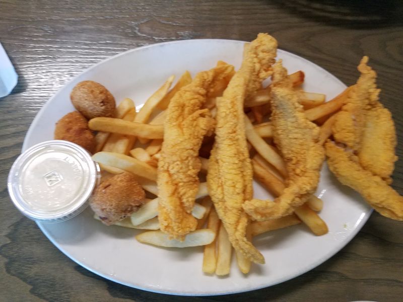 Start With The Fried Catfish Po'boy