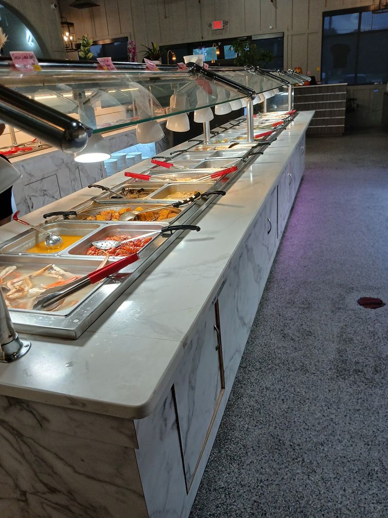 Salmon Gives The Buffet A Break From Shellfish