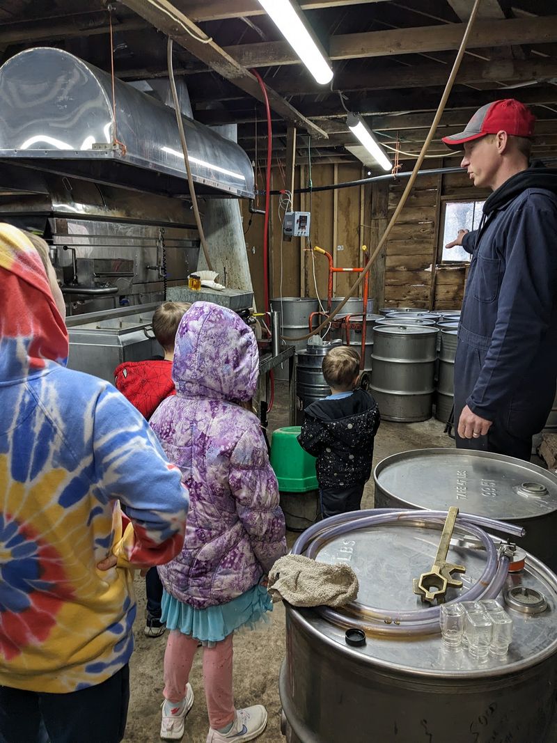 Pancake Breakfasts in the Sugarhouse