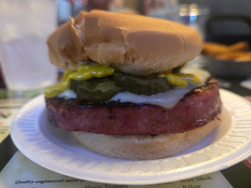 The Famous Fried Bologna Sandwich