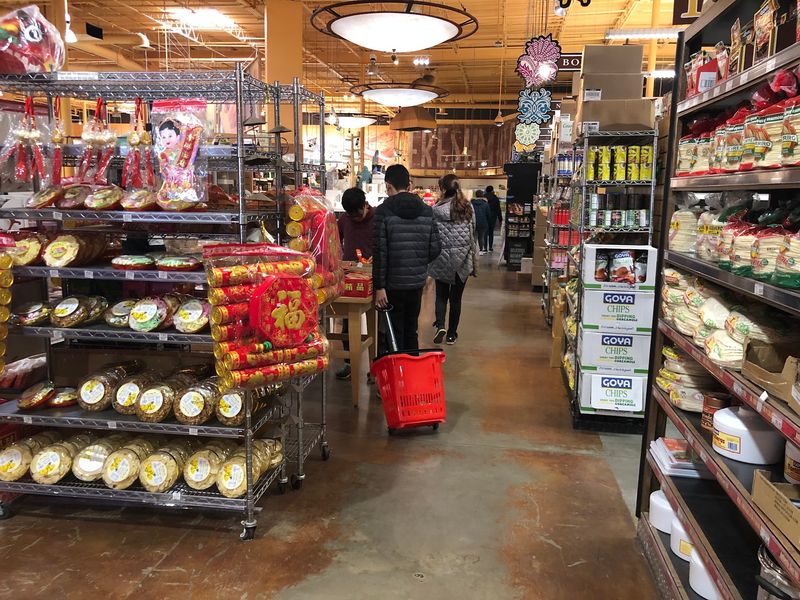 A Busy Market Full Of Energy