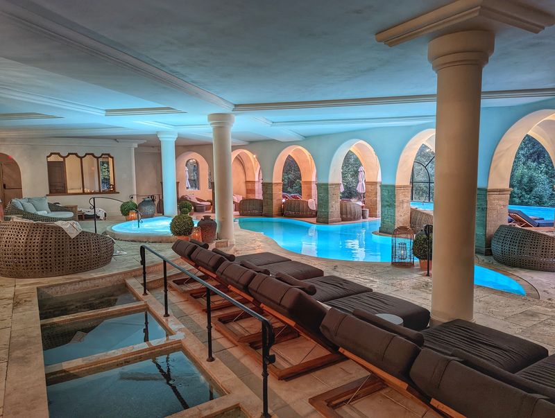 Saltwater Pools Create A Gentle Center For The Stay