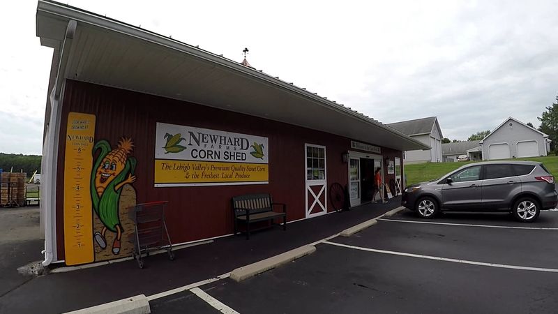 Newhard Farms Corn Shed