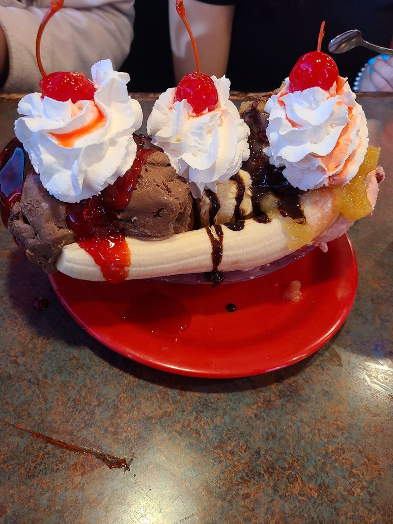 Dessert Portions Keep The Generous Theme Going