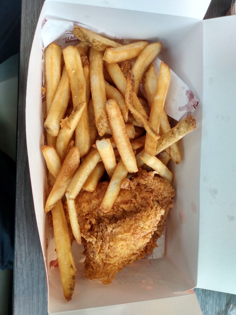 Fresh-Cut Fries And Toast Complete The Classic Tender Meal