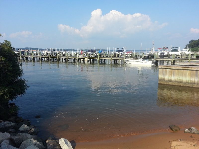 The Public Landing Keeps Betterton Connected To The Bay