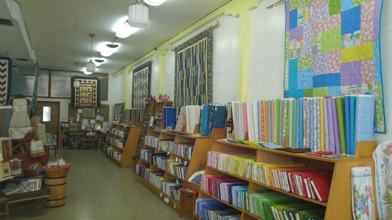 Nine Rooms Filled With Thousands Of Fabric Bolts