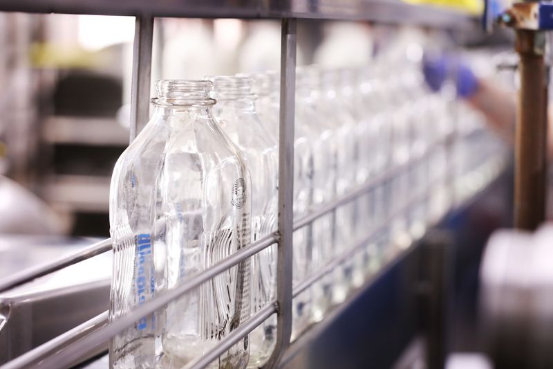 Windows Let You Watch The Bottling Line In Action