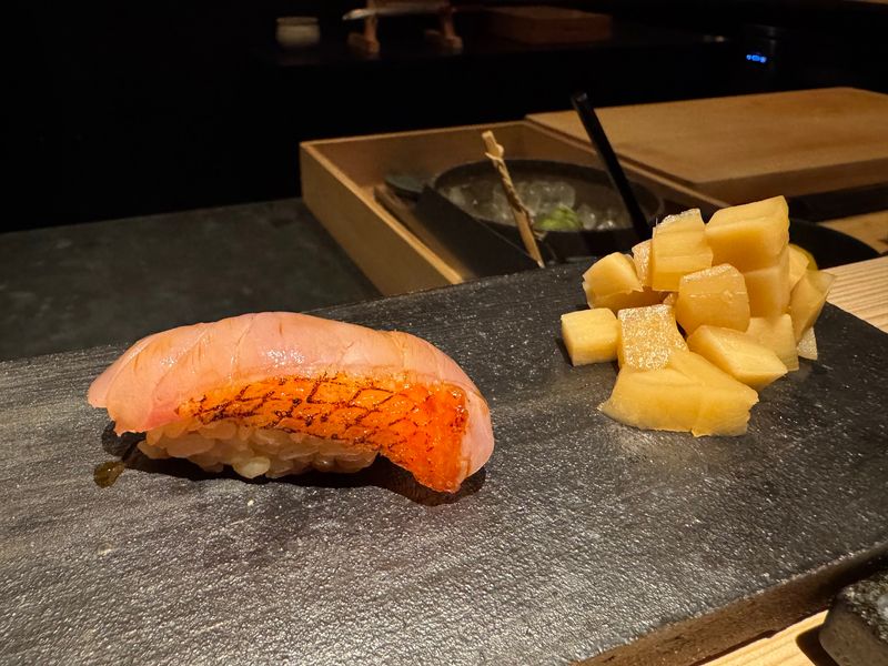 Small Plates Lead Into The Nigiri Sequence