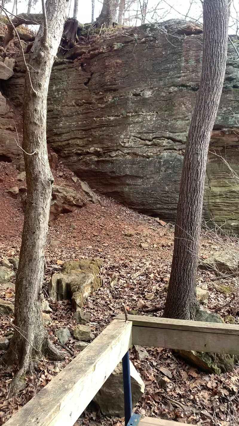 The Park Sits Along Beautiful Limestone Bluffs