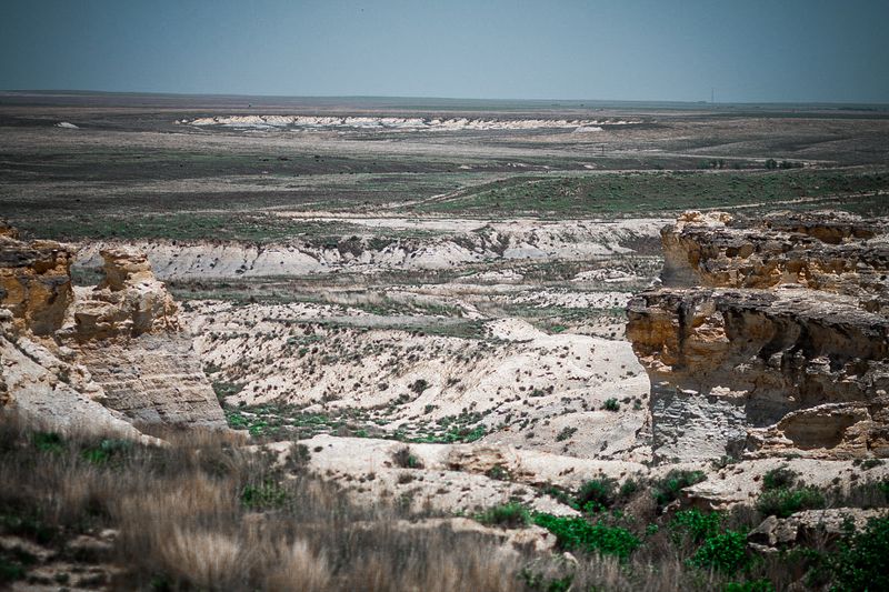 Ancient Chalk Formations Create A Surreal Foreground For Stargazing