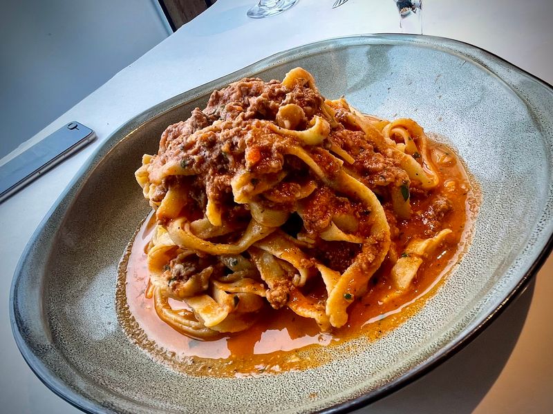 House-Made Pasta Is Prepared In The Plymouth Kitchen
