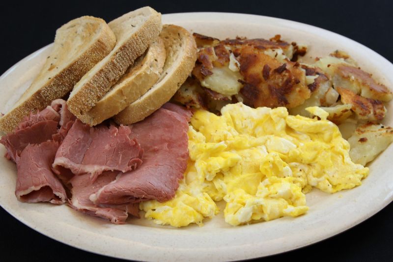 Corned Beef Shows Up Long Before Lunchtime