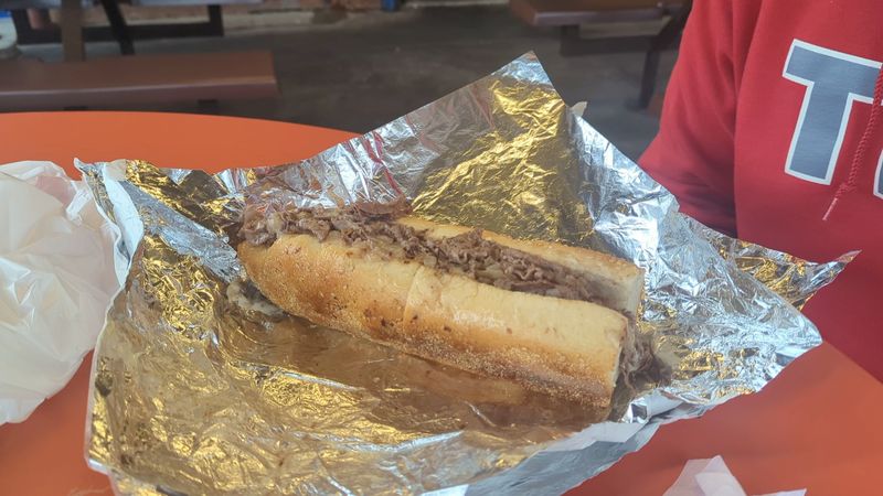 A Cheesesteak the Size of Your Arm