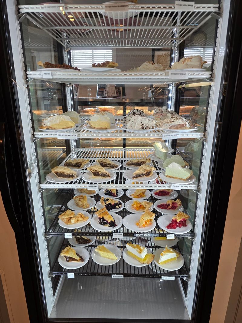 A Full Wall of Homemade Pies