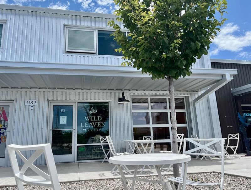 Patio Tables Extend The Bakery Beyond Its Doors