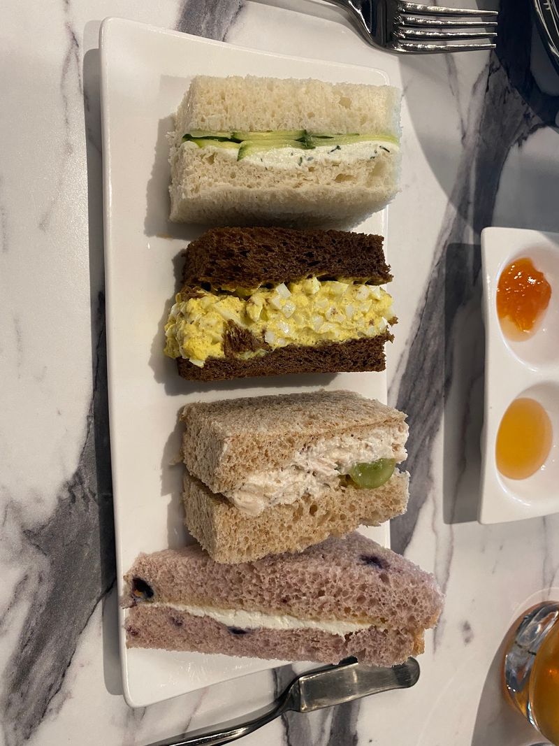 Tea Sandwiches With Unexpected Flair