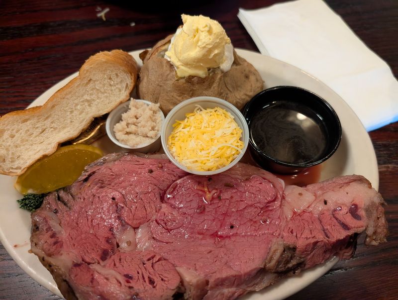 Friday And Saturday Put Prime Rib On The Menu