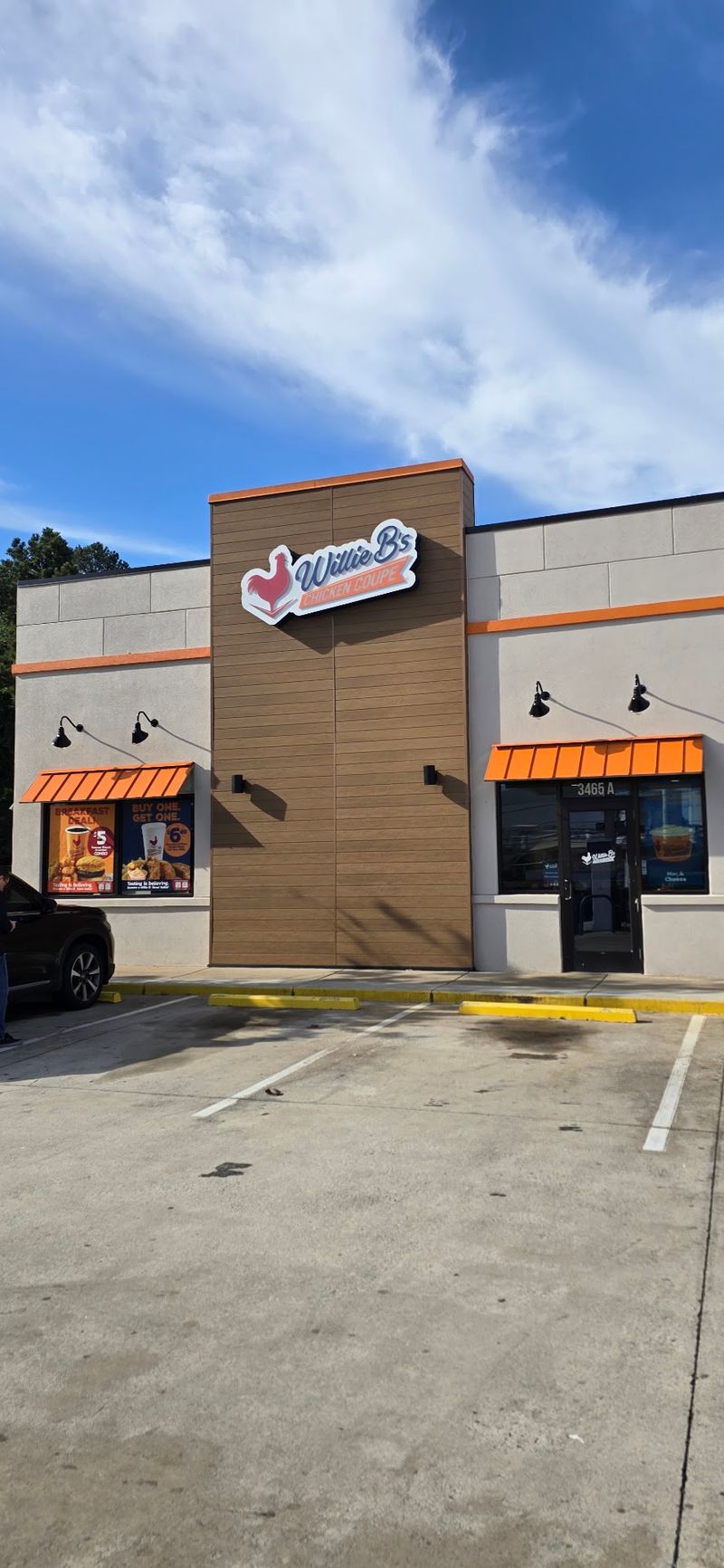 This Chicken Counter Really Does Sit Beside A Marathon Gas Station