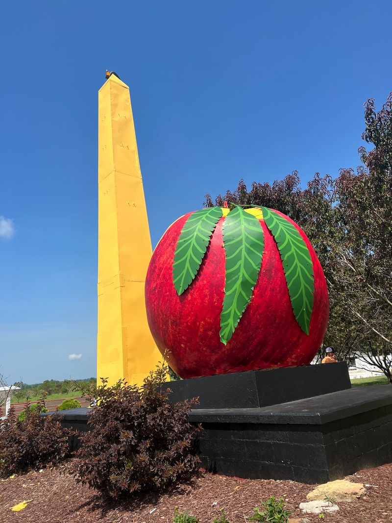 The Giant Peach Makes Missing The Turn Difficult