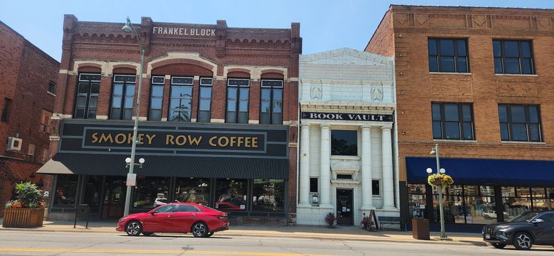A Bank Turned Bookstore On The Oskaloosa Square