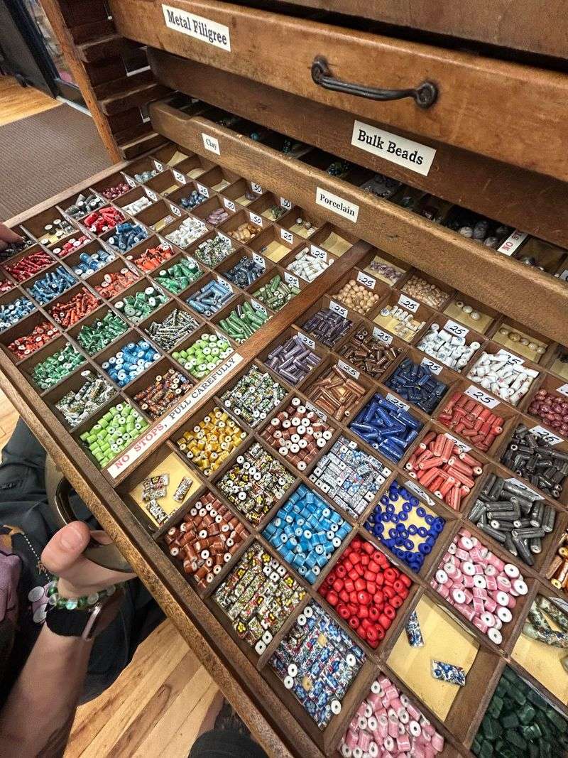 A Bead Selection That Fills Every Drawer In The Room
