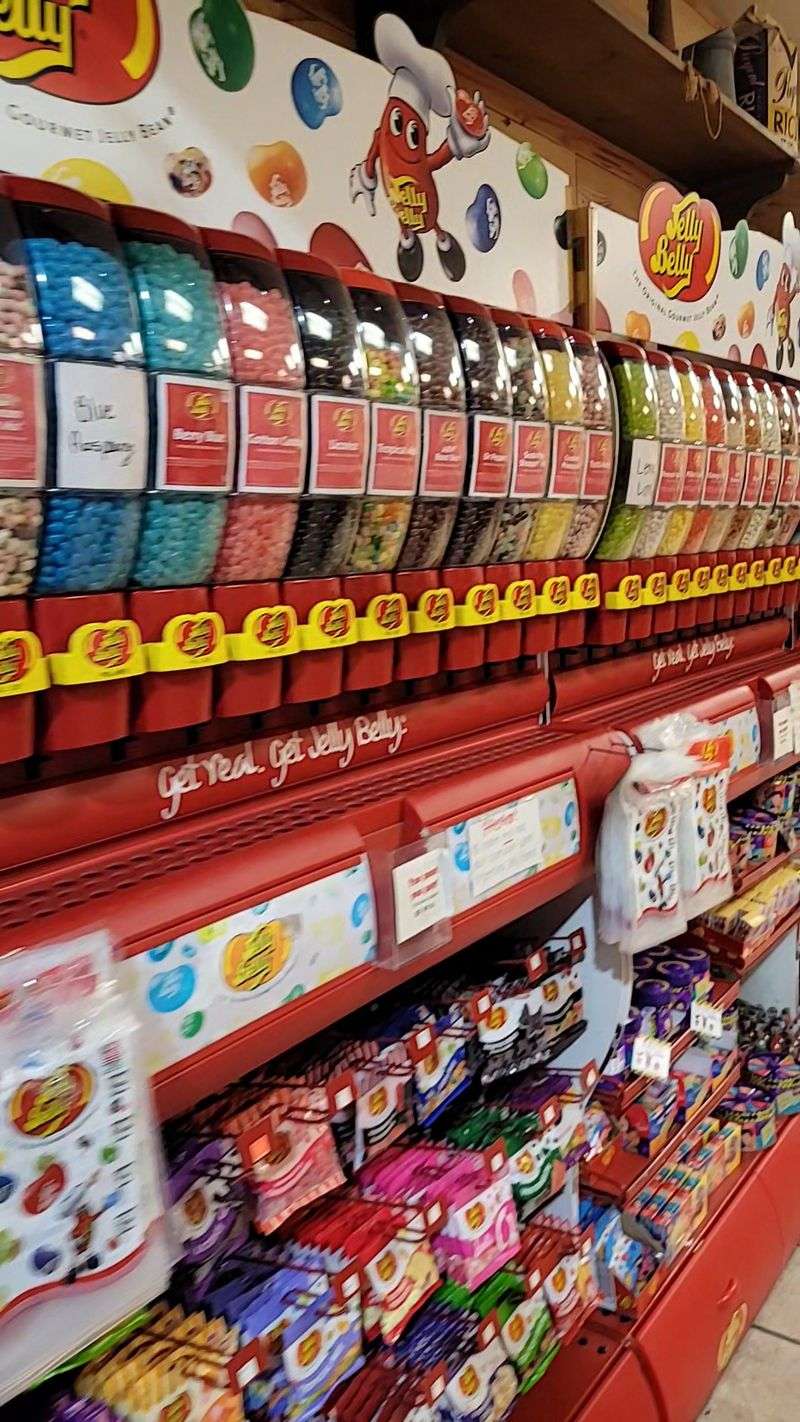 Stroll The Retro Candy Wall Slowly