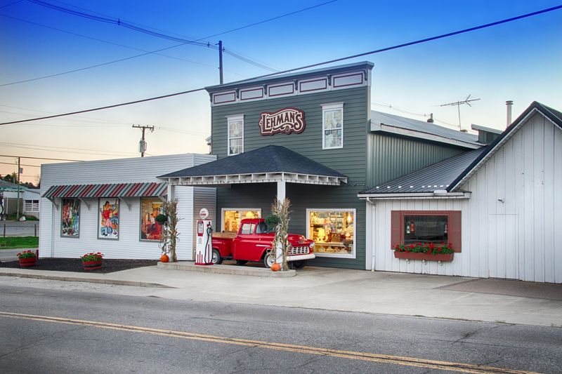 A Country Landmark in Kidron's Rolling Hills